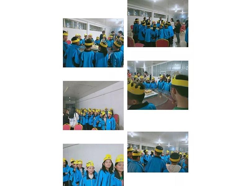 晨曦学校集体生日party